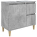 Dulap de baie, gri beton, 65x33x60 cm, lemn prelucrat - WALTI WALTI