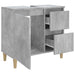 Dulap de baie, gri beton, 65x33x60 cm, lemn prelucrat - WALTI WALTI