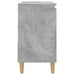 Dulap de baie, gri beton, 65x33x60 cm, lemn prelucrat - WALTI WALTI