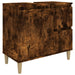 Dulap de baie, stejar afumat, 65x33x60 cm, lemn prelucrat - WALTI WALTI