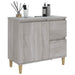 Dulap de baie, gri sonoma, 65x33x60 cm, lemn prelucrat - WALTI WALTI