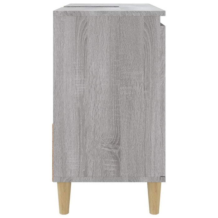 Dulap de baie, gri sonoma, 65x33x60 cm, lemn prelucrat - WALTI WALTI