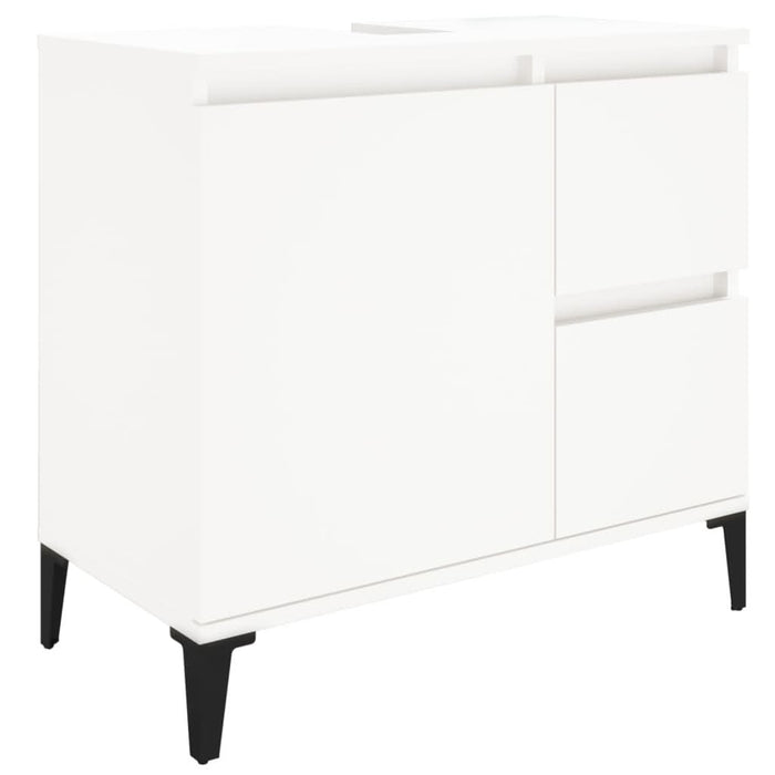 Dulap de baie, alb, 65x33x60 cm, lemn prelucrat - WALTI WALTI