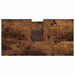 Dulap de baie, stejar afumat, 65x33x60 cm, lemn prelucrat - WALTI WALTI