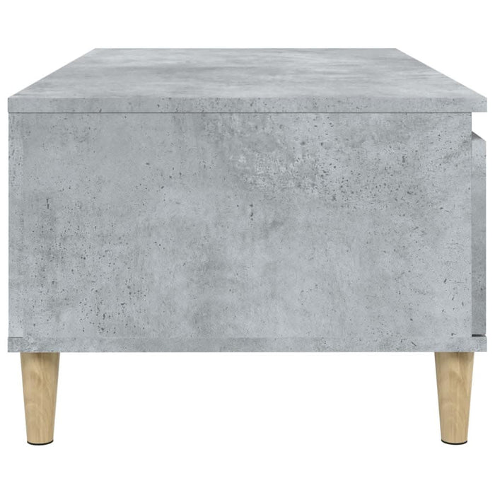 Măsuță de cafea, gri beton, 90x50x36,5 cm, lemn compozit - WALTI WALTI
