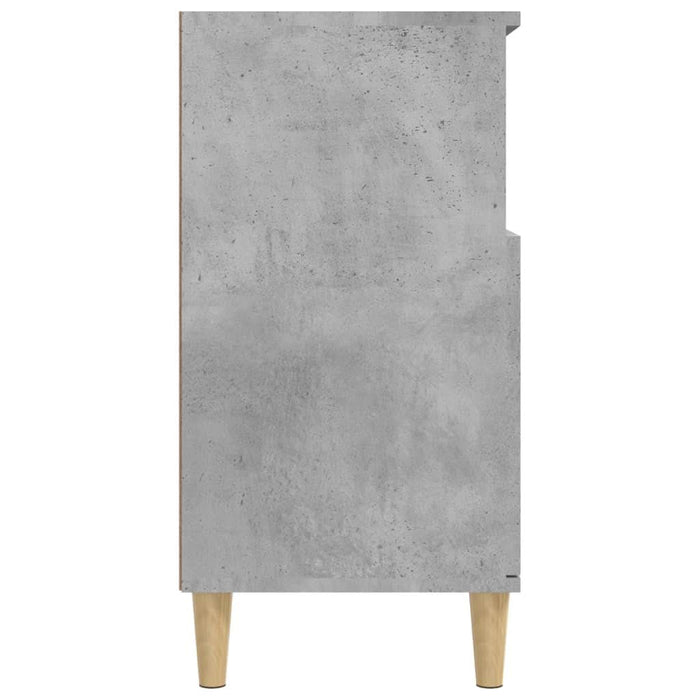 Servantă, gri beton, 60x35x70 cm, lemn prelucrat - WALTI WALTI