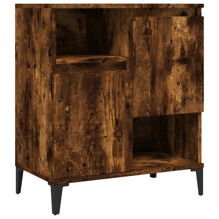 Dulap, stejar fumuriu, 60x30x75 cm, lemn compozit - WALTI WALTI