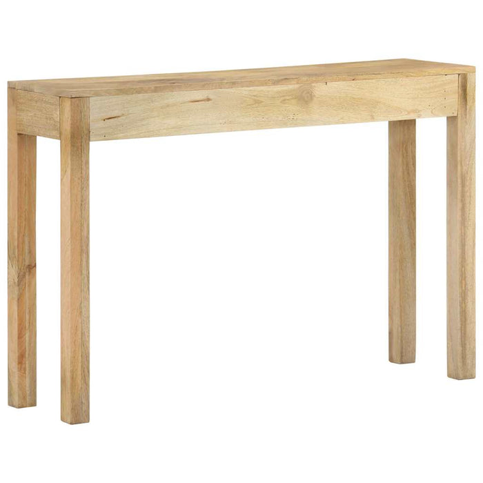 Masă consolă 110x30x75 cm, lemn masiv de mango albit WALTI