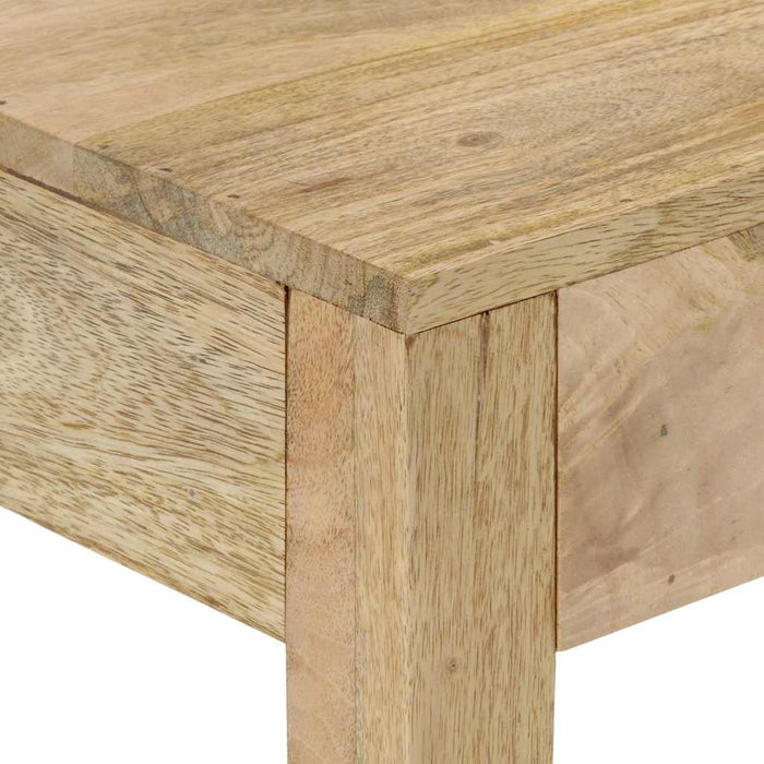 Masă consolă 110x30x75 cm, lemn masiv de mango albit WALTI