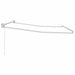Cortina Retractabilă Manual Alb 300 x 250 cm Aluminiu - WALTI WALTI