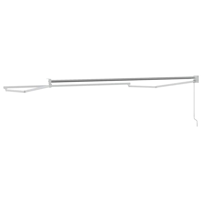Cortina Retractabilă Manual Alb 350 x 250 cm Aluminiu - WALTI WALTI