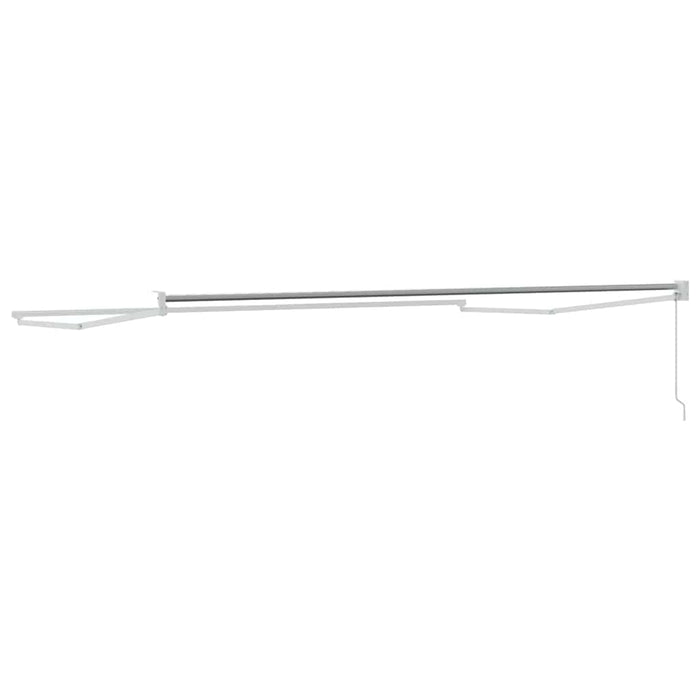 Cortina Retractabilă Manual Alb 400 × 300 cm Aluminiu - WALTI WALTI