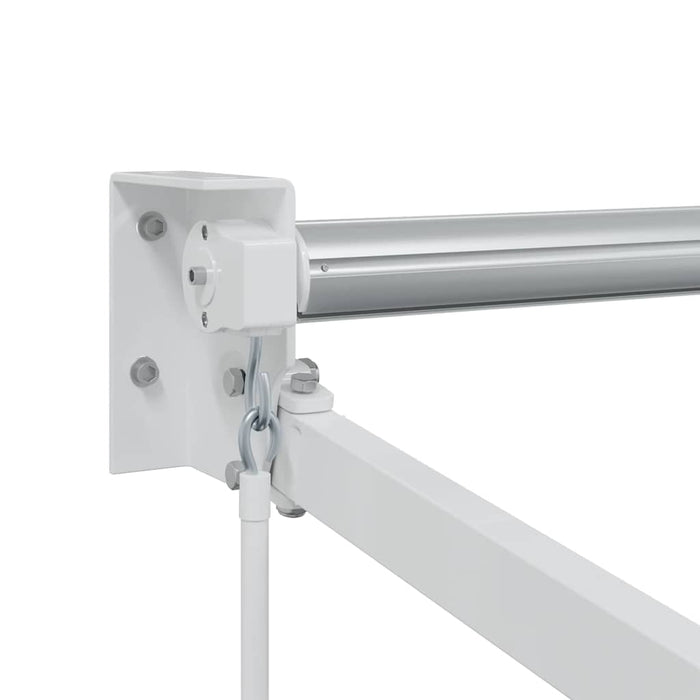 Cortina Retractabilă Manual Alb 450 × 300 cm Aluminiu - WALTI WALTI