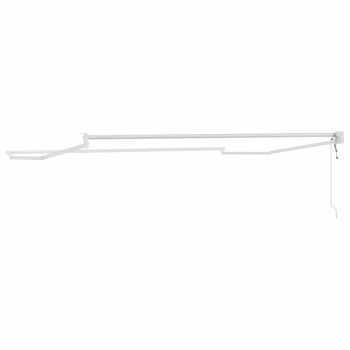 Cortina Retractabilă Alb 300 x 250 cm Aluminiu - WALTI WALTI