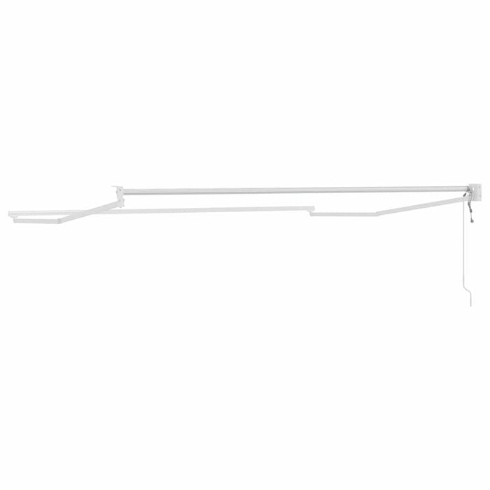 Cortina Retractabilă Alb 350 x 250 cm Aluminiu - WALTI WALTI