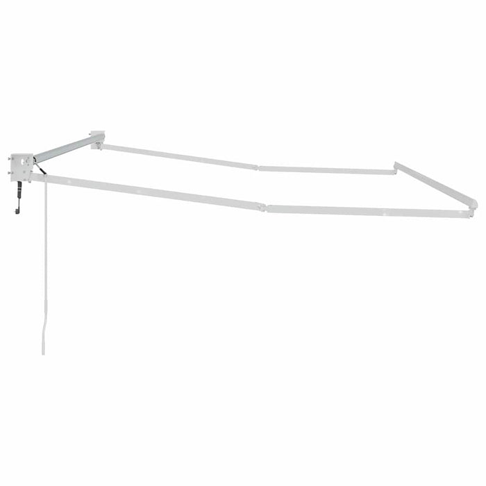 Cortina Retractabilă Alb 350 x 250 cm Aluminiu - WALTI WALTI