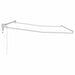 Cortina Retractabilă Alb 350 x 250 cm Aluminiu - WALTI WALTI