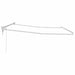 Cortina Retractabilă Alb 400 × 300 cm Aluminiu - WALTI WALTI