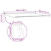 Electric Awning Frame 5 x 3 m Alb Powder-Coated Aluminium - WALTI WALTI