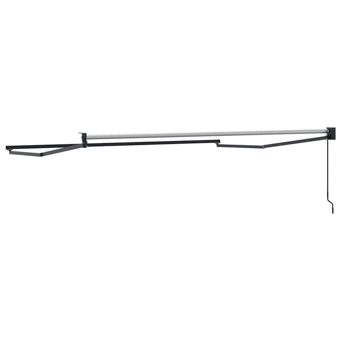 Cadru pentru cort retractabil Antracit 350 x 250 cm Aluminiu WALTI