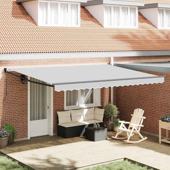 Cadru pentru cort retractabil Antracit 400 × 300 cm Aluminiu WALTI