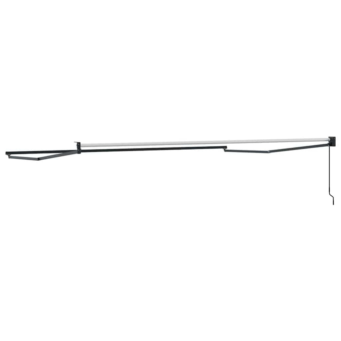 Cadru pentru cort retractabil Antracit 500 × 300 cm Aluminiu WALTI