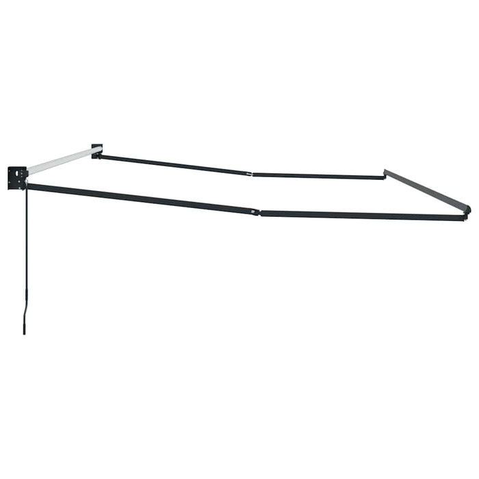 Cadru pentru cort retractabil Antracit 500 × 300 cm Aluminiu WALTI
