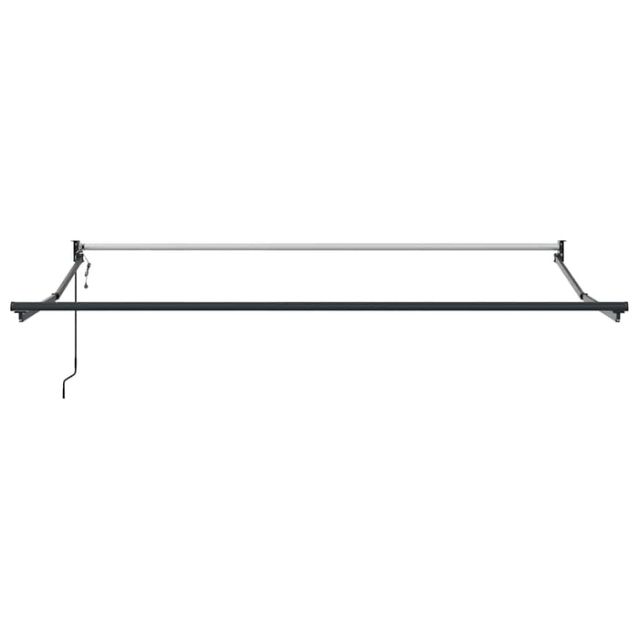 Cadru pentru cort retractabil Antracit 350 x 250 cm Aluminiu WALTI