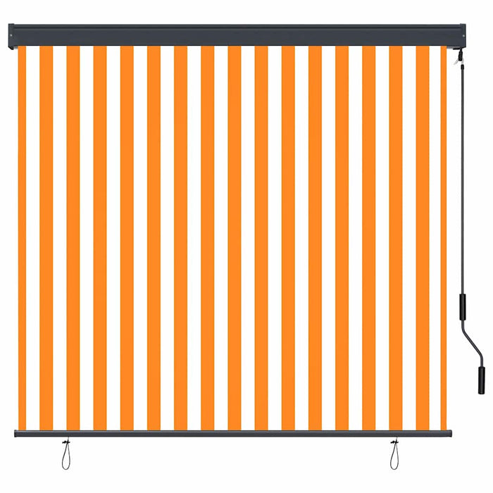Rulou textil Alb și Portocaliu 180 x 250 cm - WALTI WALTI