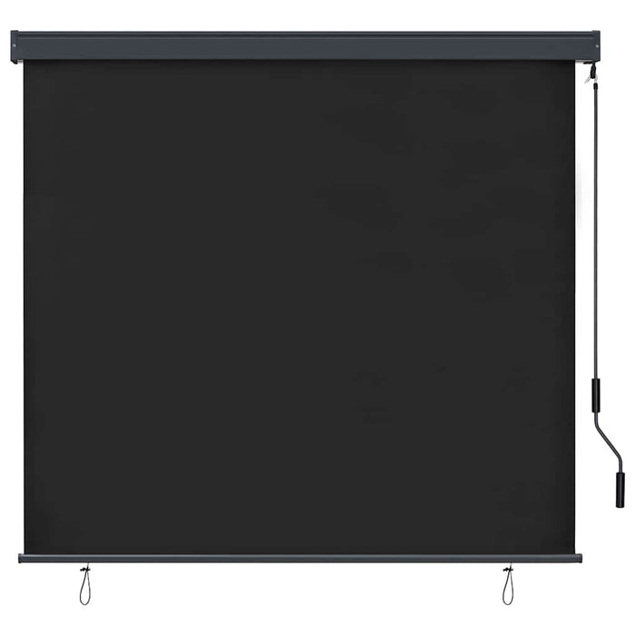 Rulou textil Antracit 180 x 250 cm Țesătură și Aluminiu WALTI