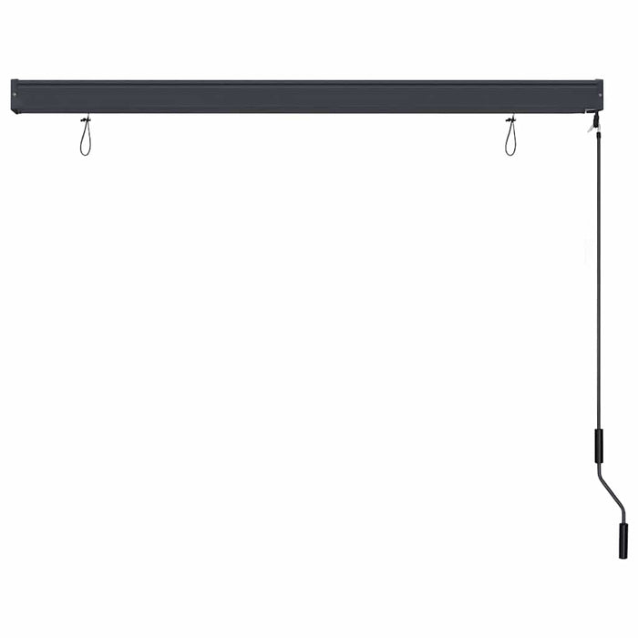 Rulou textil Antracit 180 x 250 cm Țesătură și Aluminiu WALTI