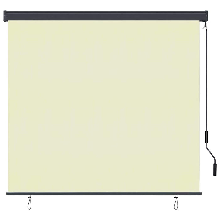 Rulou textil Crem 180 x 250 cm Țesătură și Aluminiu - WALTI WALTI