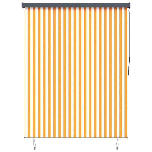 Rulou textil Alb și Portocaliu 200 x 250 cm - WALTI WALTI