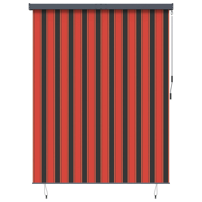Rulou textil Portocalie și maro 200 x 250 cm WALTI