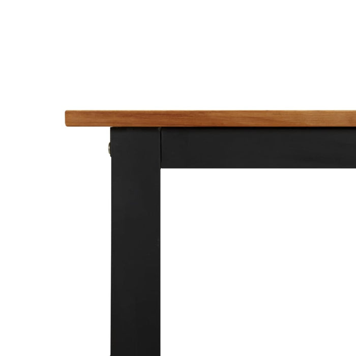 Masă grădină picioare formă de U 180x90x75 cm lemn masiv acacia WALTI