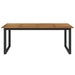 Masă grădină picioare formă de U 200x90x75 cm lemn masiv acacia - WALTI WALTI