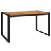 Masă grădină picioare formă de U 140x80x75 cm lemn masiv acacia - WALTI WALTI
