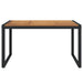 Masă grădină picioare formă de U 140x80x75 cm lemn masiv acacia - WALTI WALTI