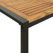 Masă grădină picioare formă de U 140x80x75 cm lemn masiv acacia - WALTI WALTI