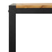 Masă grădină picioare formă de U 140x80x75 cm lemn masiv acacia - WALTI WALTI