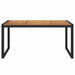 Masă grădină picioare formă de U 160x80x75 cm lemn masiv acacia - WALTI WALTI