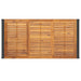 Masă grădină picioare formă de U 160x80x75 cm lemn masiv acacia - WALTI WALTI