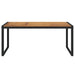 Masă grădină picioare formă de U 180x90x75 cm lemn masiv acacia - WALTI WALTI