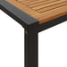 Masă grădină picioare formă de U 180x90x75 cm lemn masiv acacia - WALTI WALTI