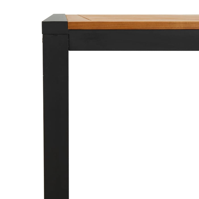 Masă grădină picioare formă de U 180x90x75 cm lemn masiv acacia - WALTI WALTI