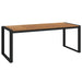 Masă grădină picioare formă de U 200x90x75 cm lemn masiv acacia - WALTI WALTI