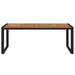 Masă grădină picioare formă de U 200x90x75 cm lemn masiv acacia - WALTI WALTI