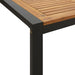 Masă grădină picioare formă de U 200x90x75 cm lemn masiv acacia - WALTI WALTI