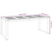 Masă grădină picioare formă de U 200x90x75 cm lemn masiv acacia - WALTI WALTI