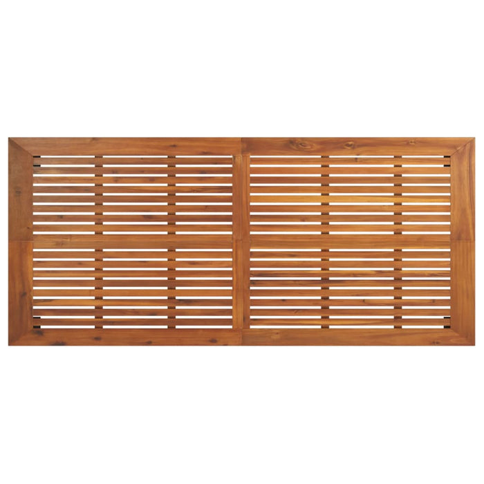 Masă de grădină, 200x100x75 cm, lemn masiv de acacia - WALTI WALTI